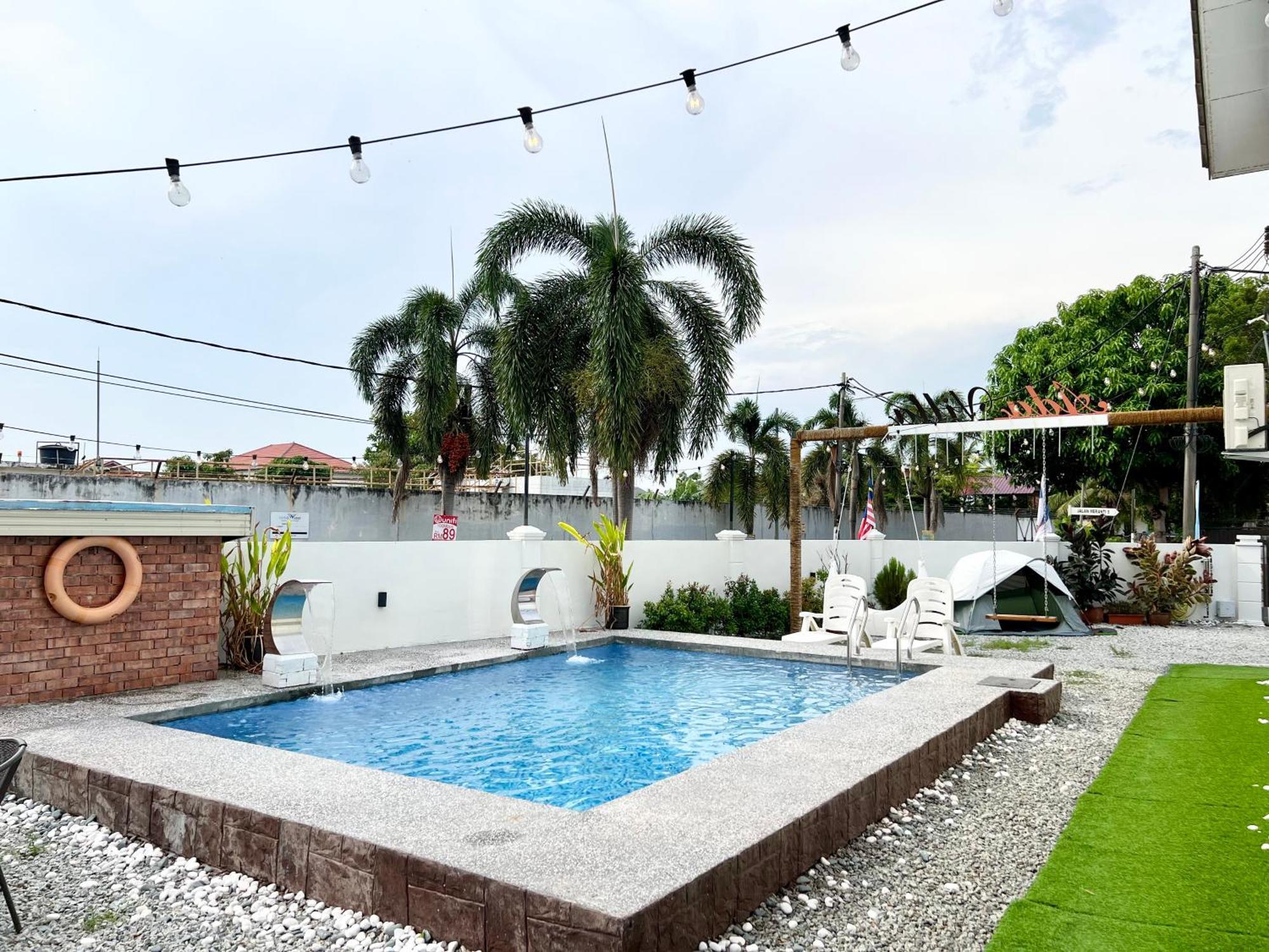 Klebang Melaka Private Pool 12Pax-4Br-Sing K-Coway Villa Exterior photo